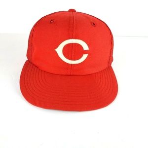 Vintage Cincinnati Reds Plain Logo Snapback Hat
